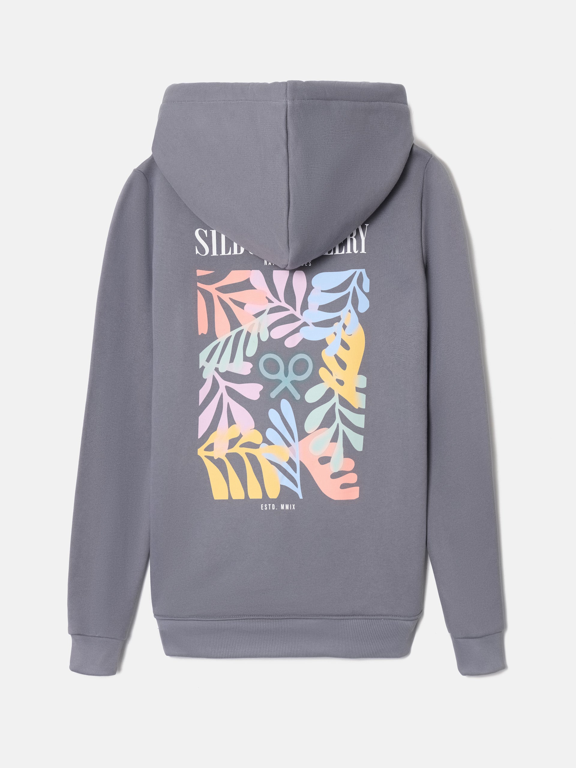 Sudadera capucha silbon gallery gris