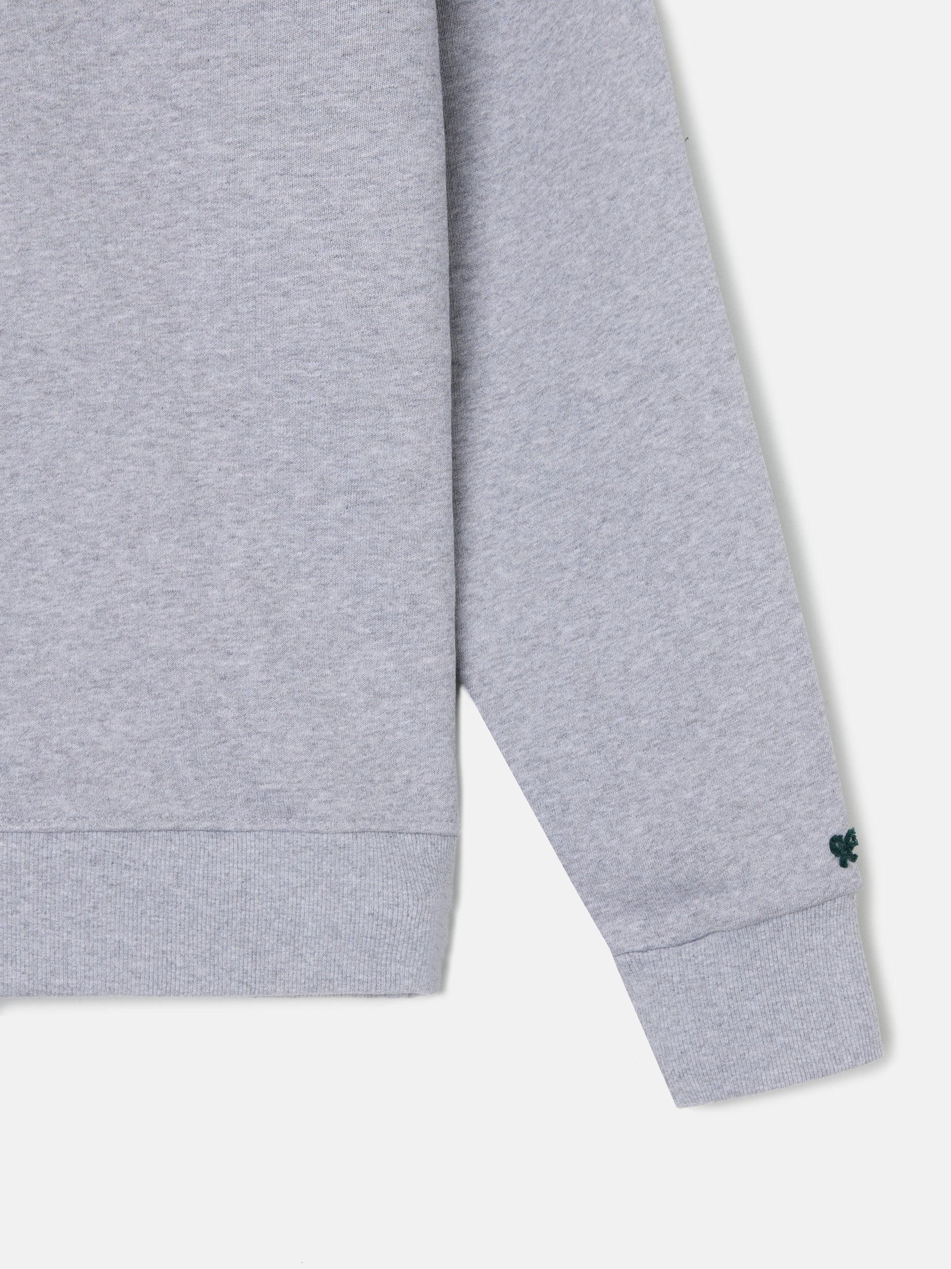 Sudadera relaxed fit silbon gris