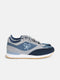 Blue grey urban running shoe