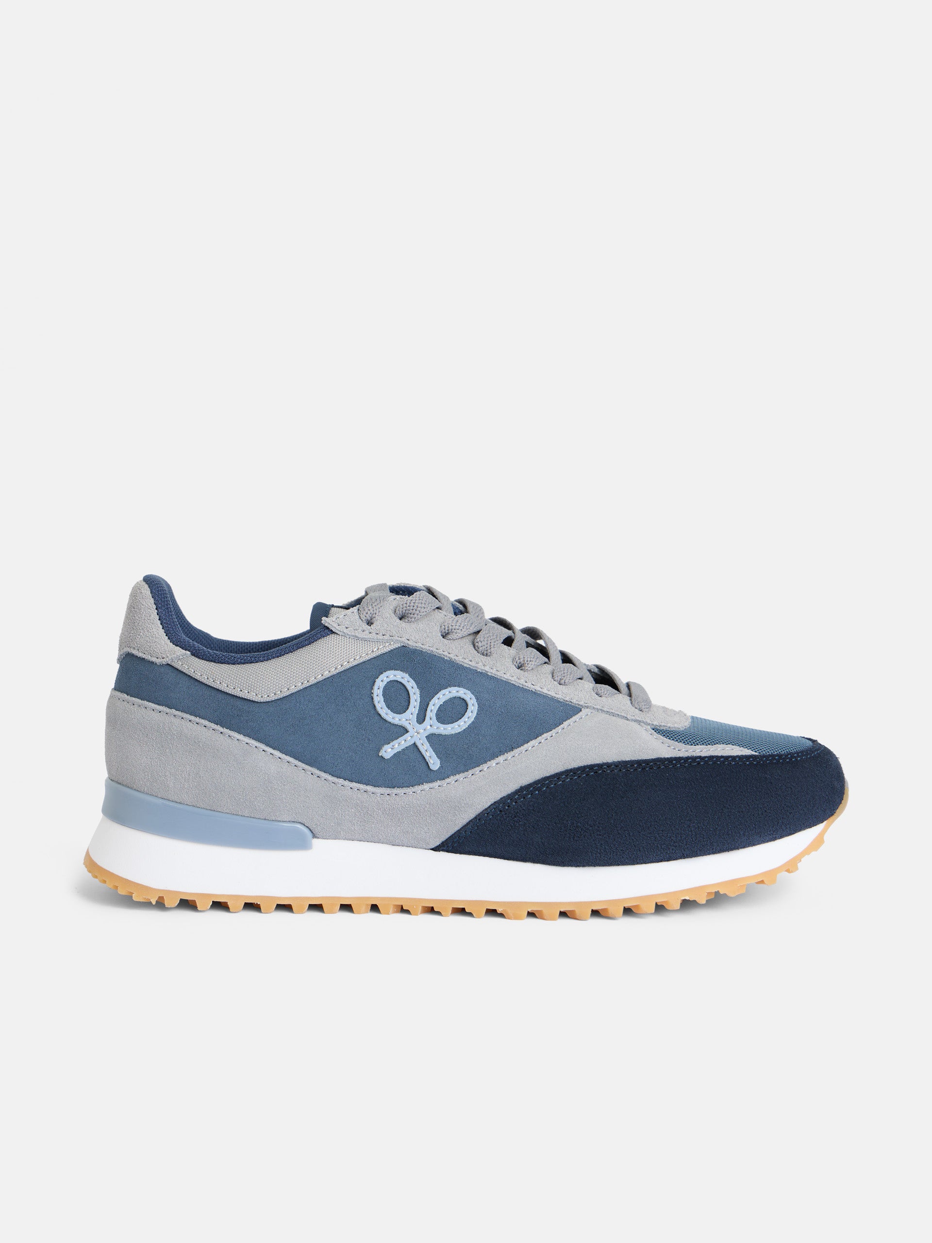 Zapatilla running urban azul gris 