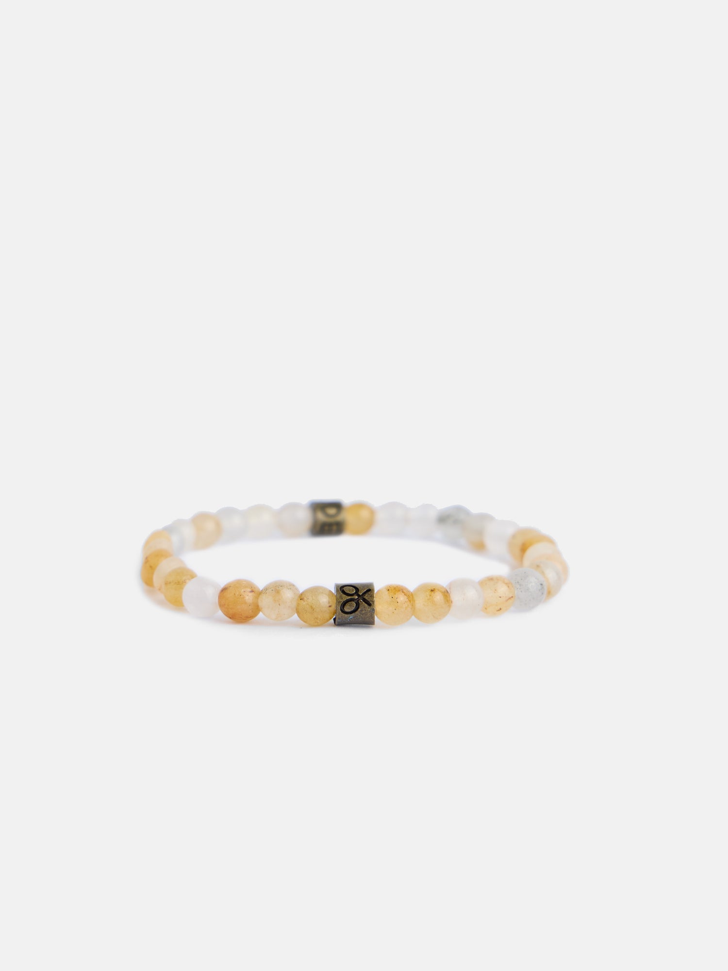 Pulsera piedras beige