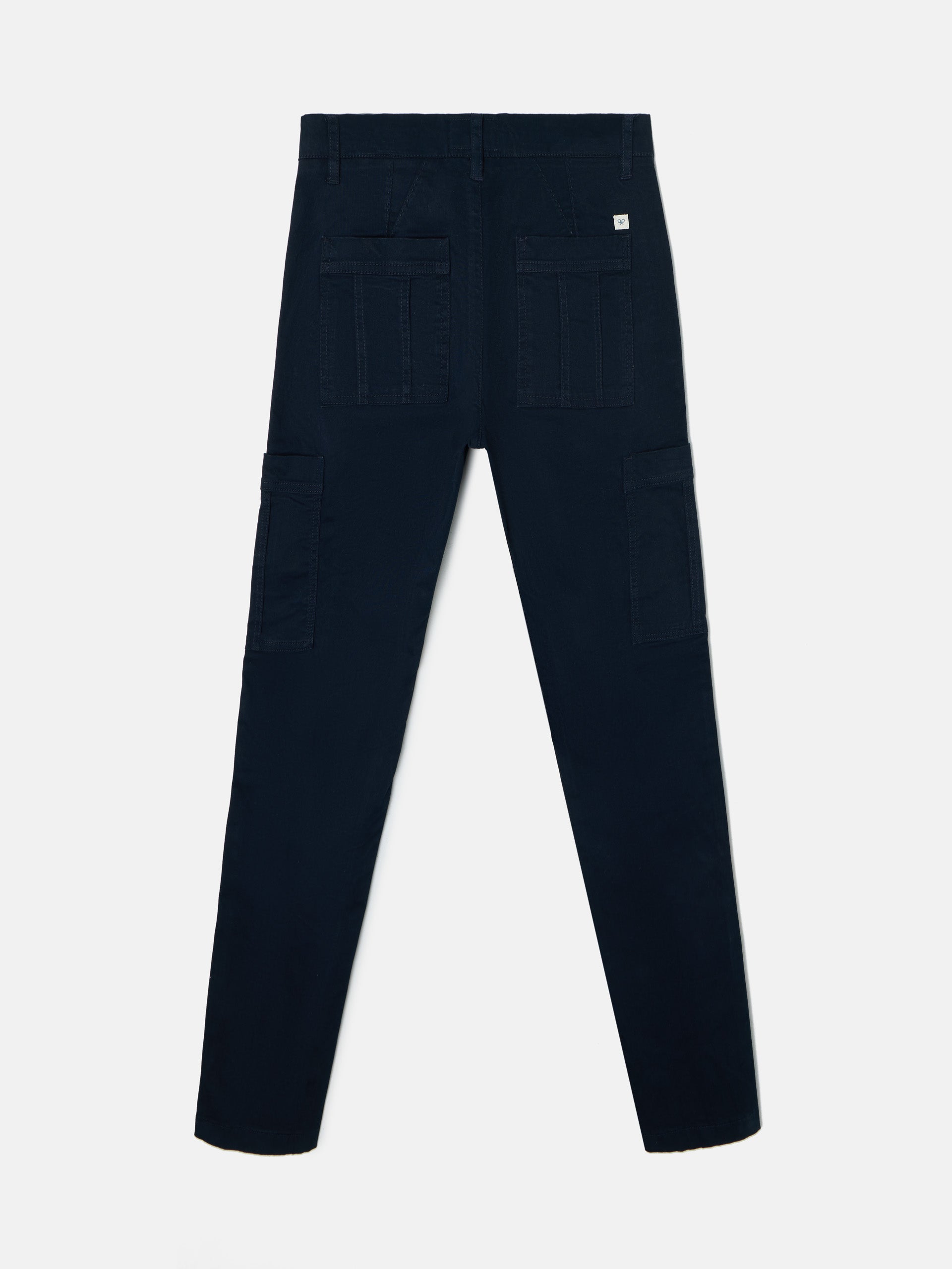 Pantalon sport cargo azul marino