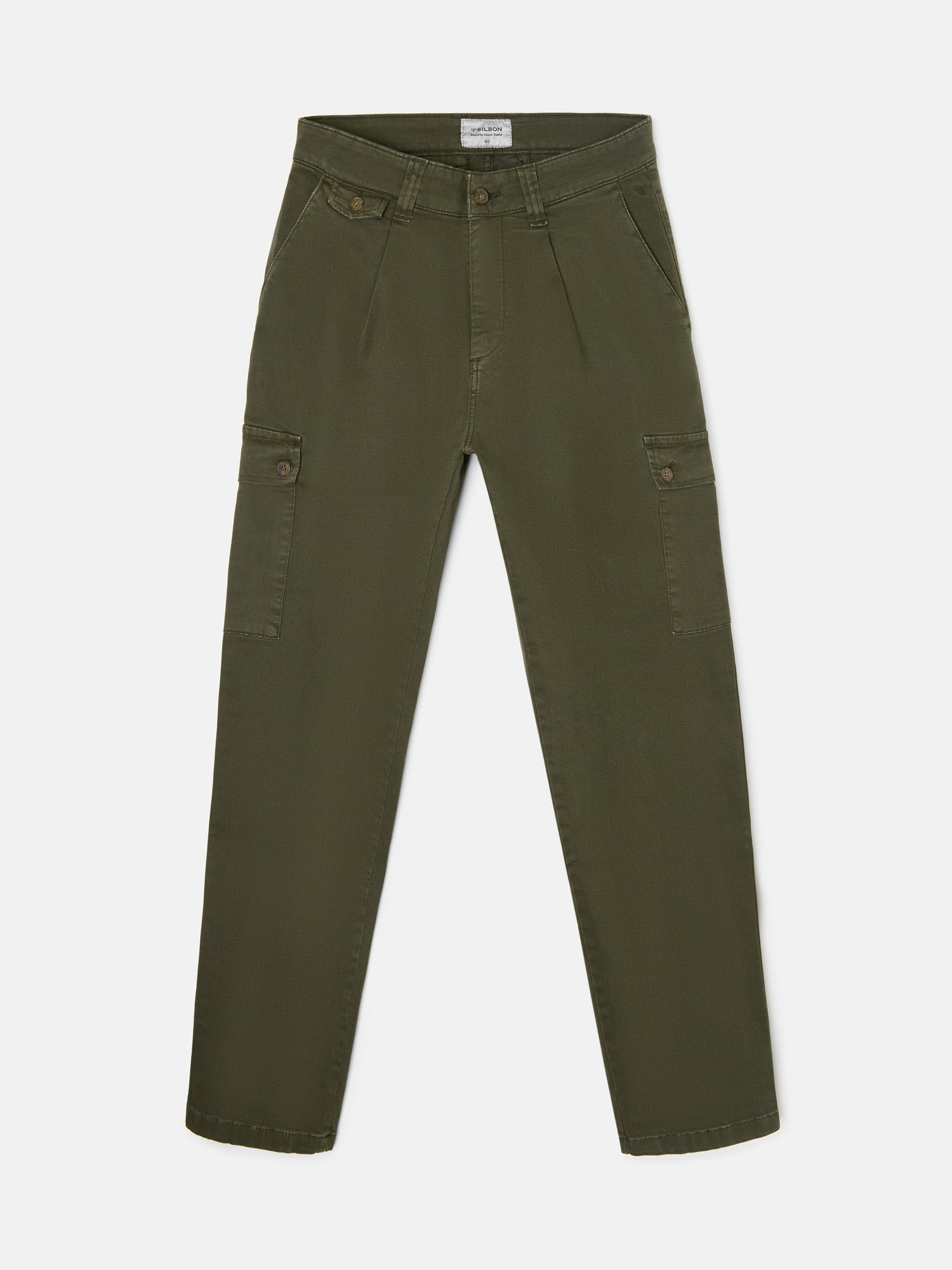 Pantalon sport baggy verde