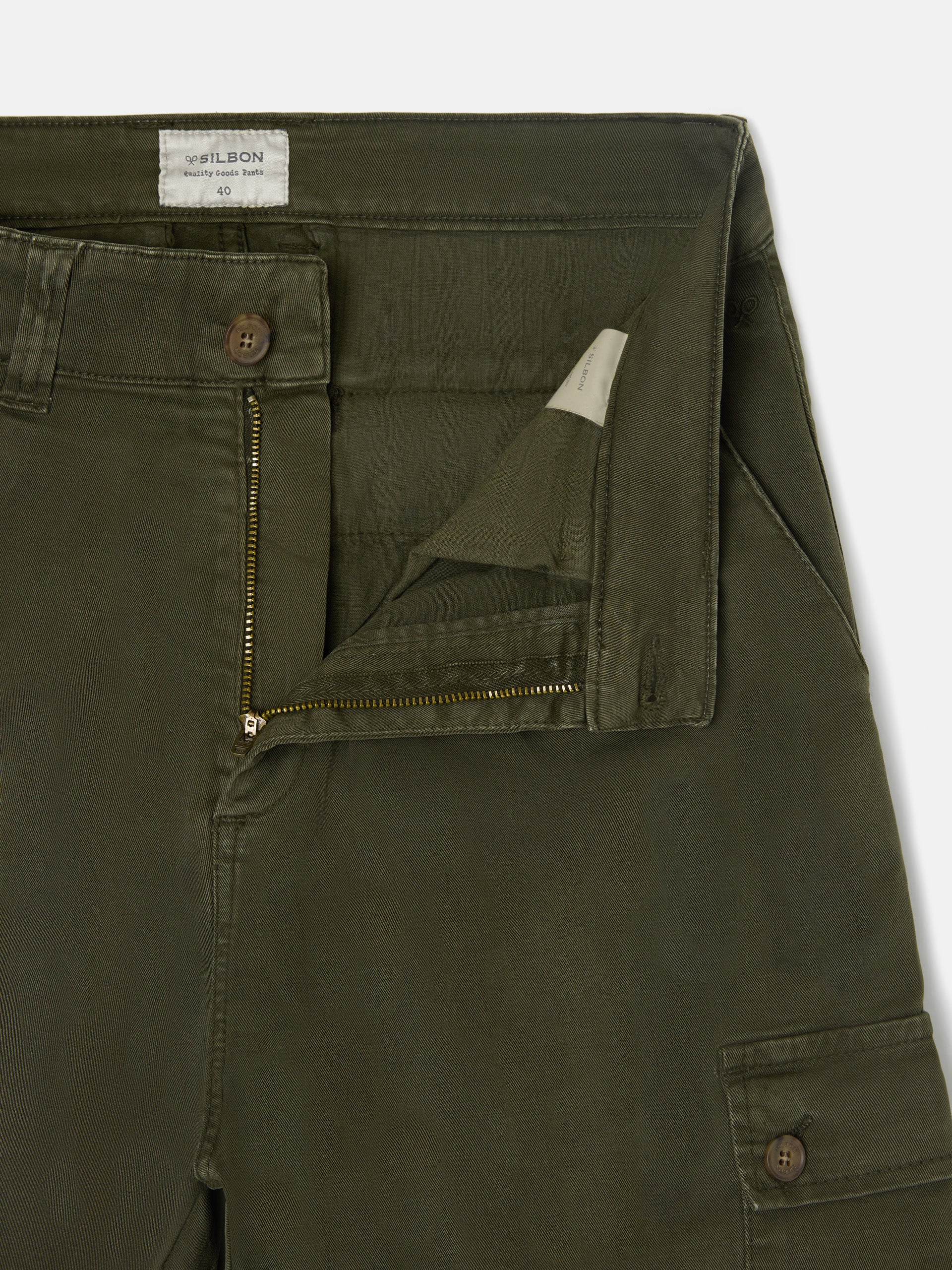 Pantalon sport baggy verde