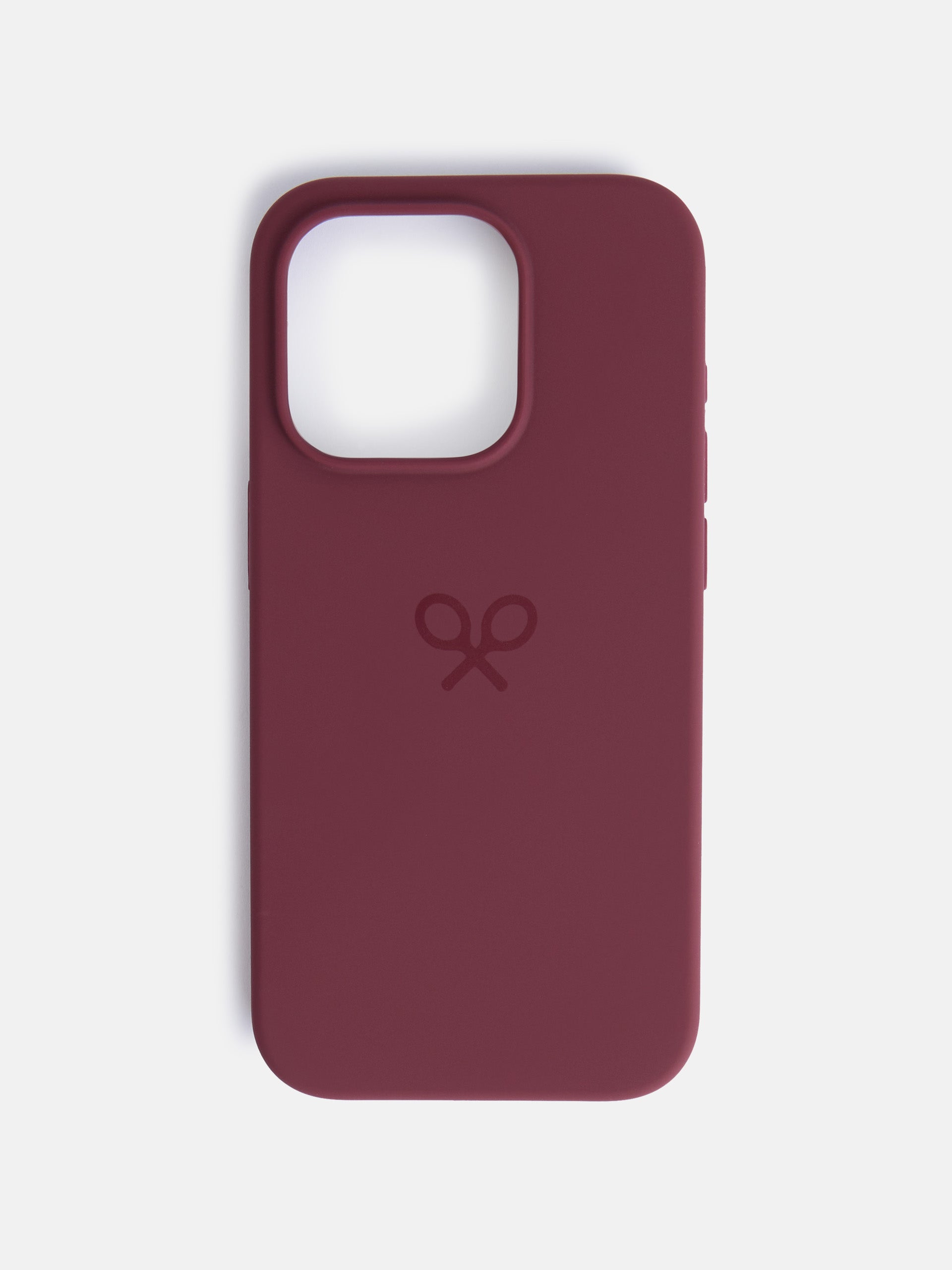 Funda IPHONE 15 PRO burdeos