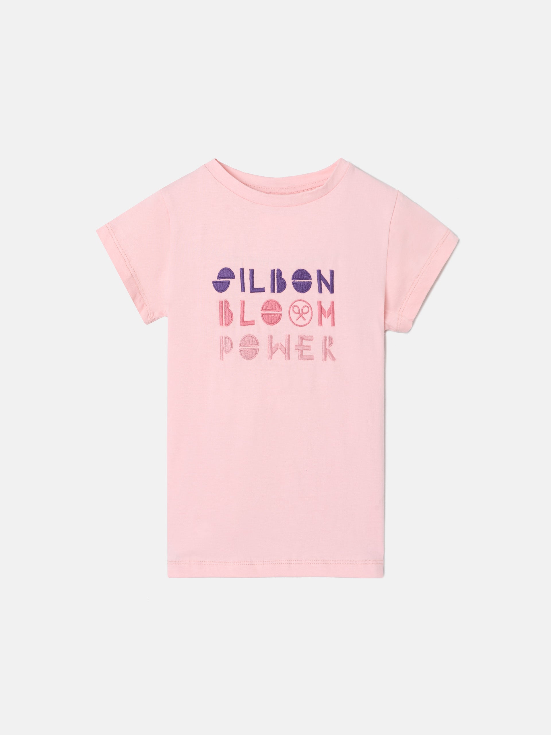 Camiseta girl bloom power rosa