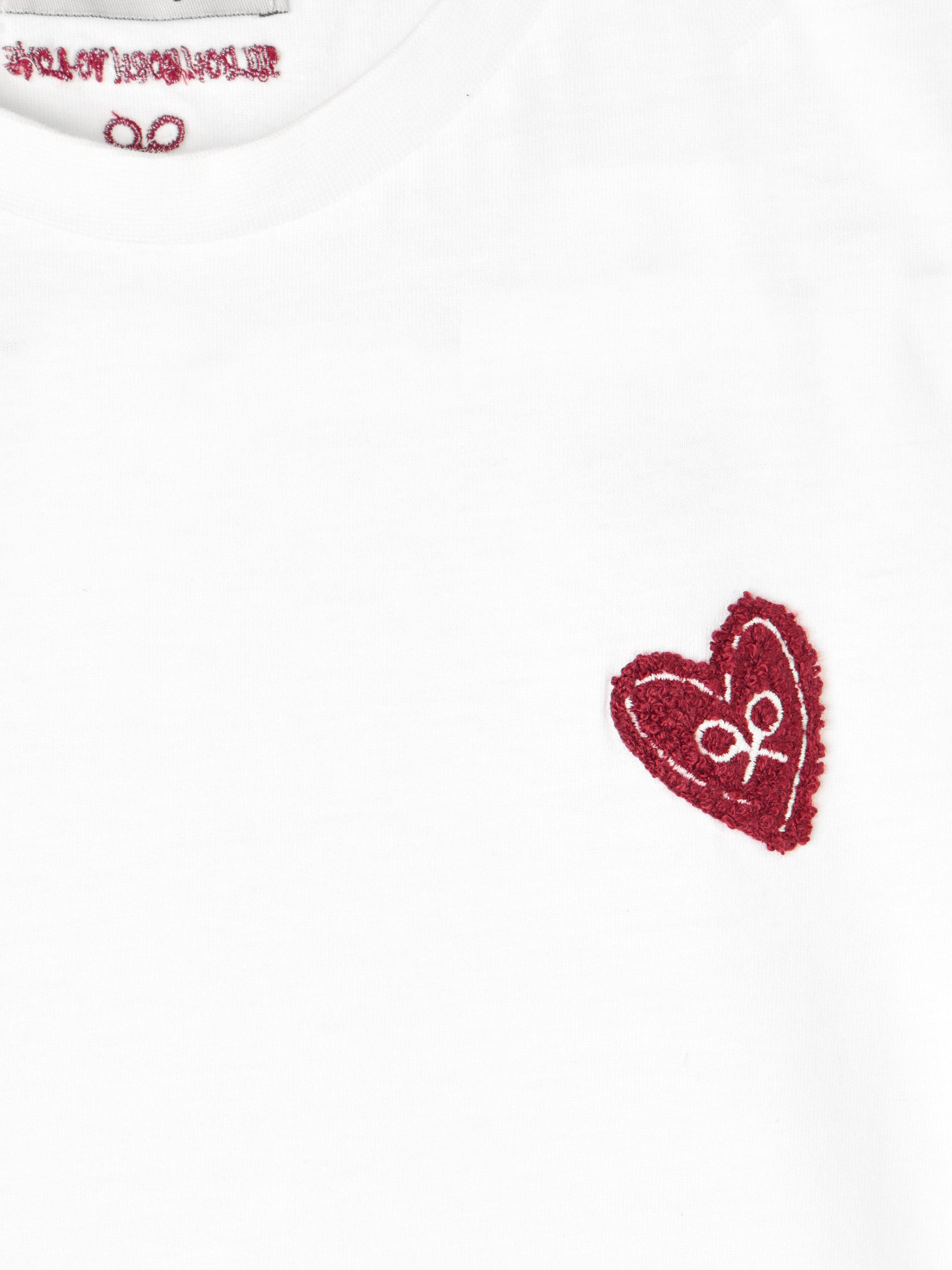 Camiseta girl love blanca