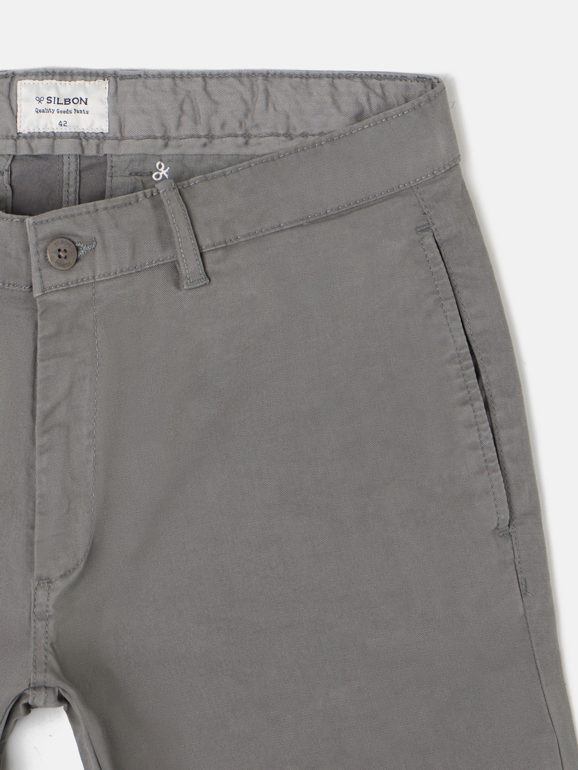 Pantalon de sport chino gris foncé