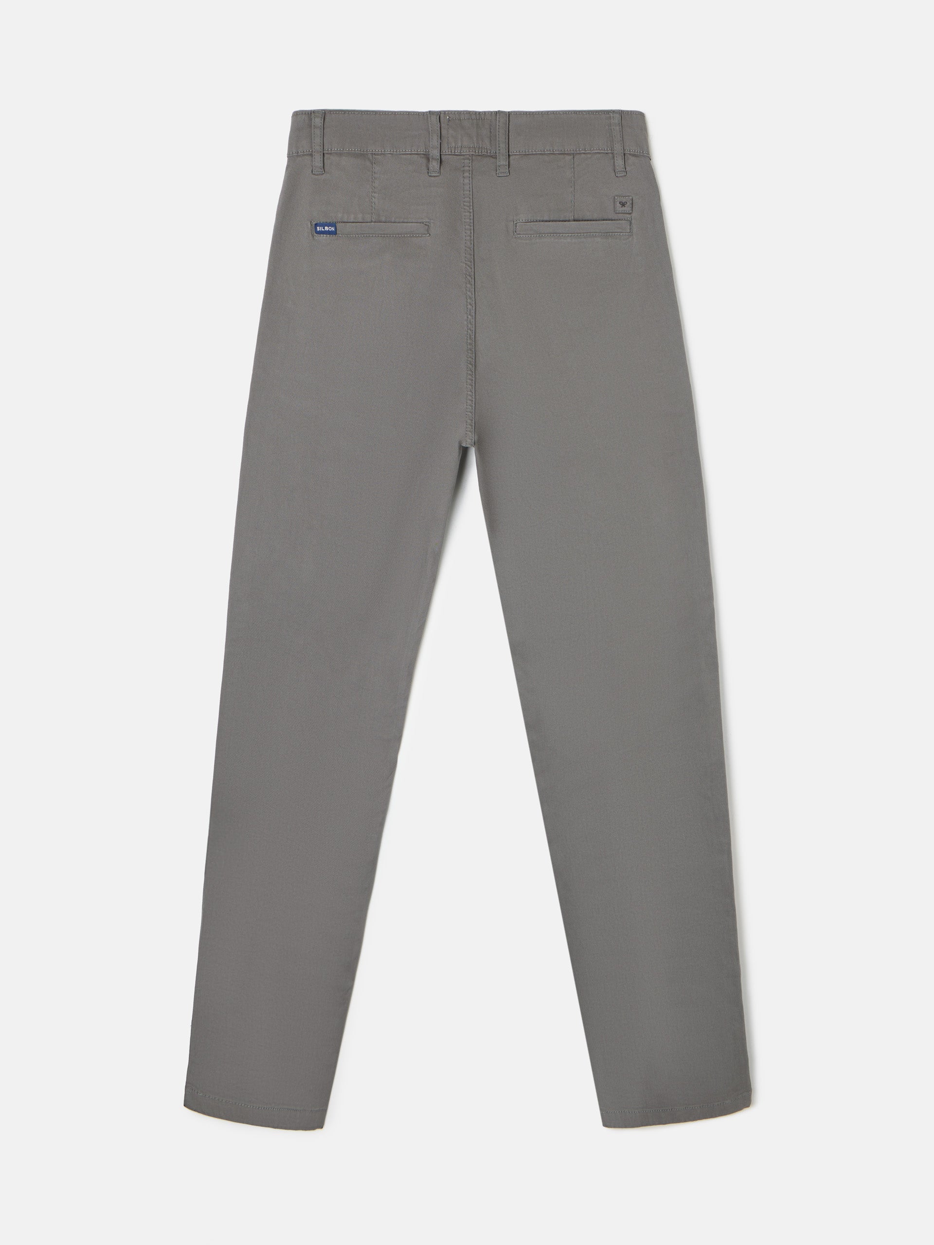 Pantalon sport chino gris oscuro