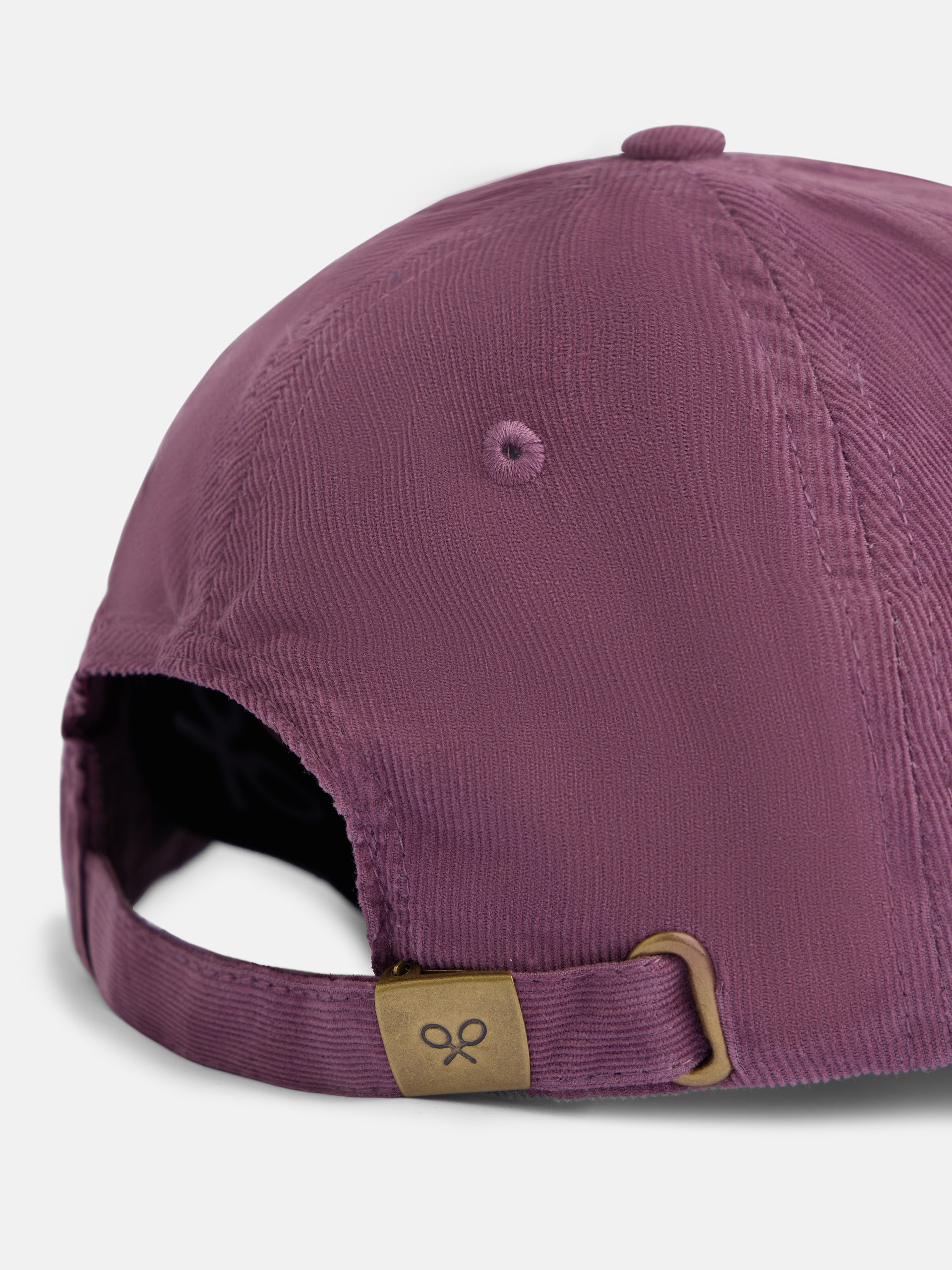 Gorra pana parche burdeos