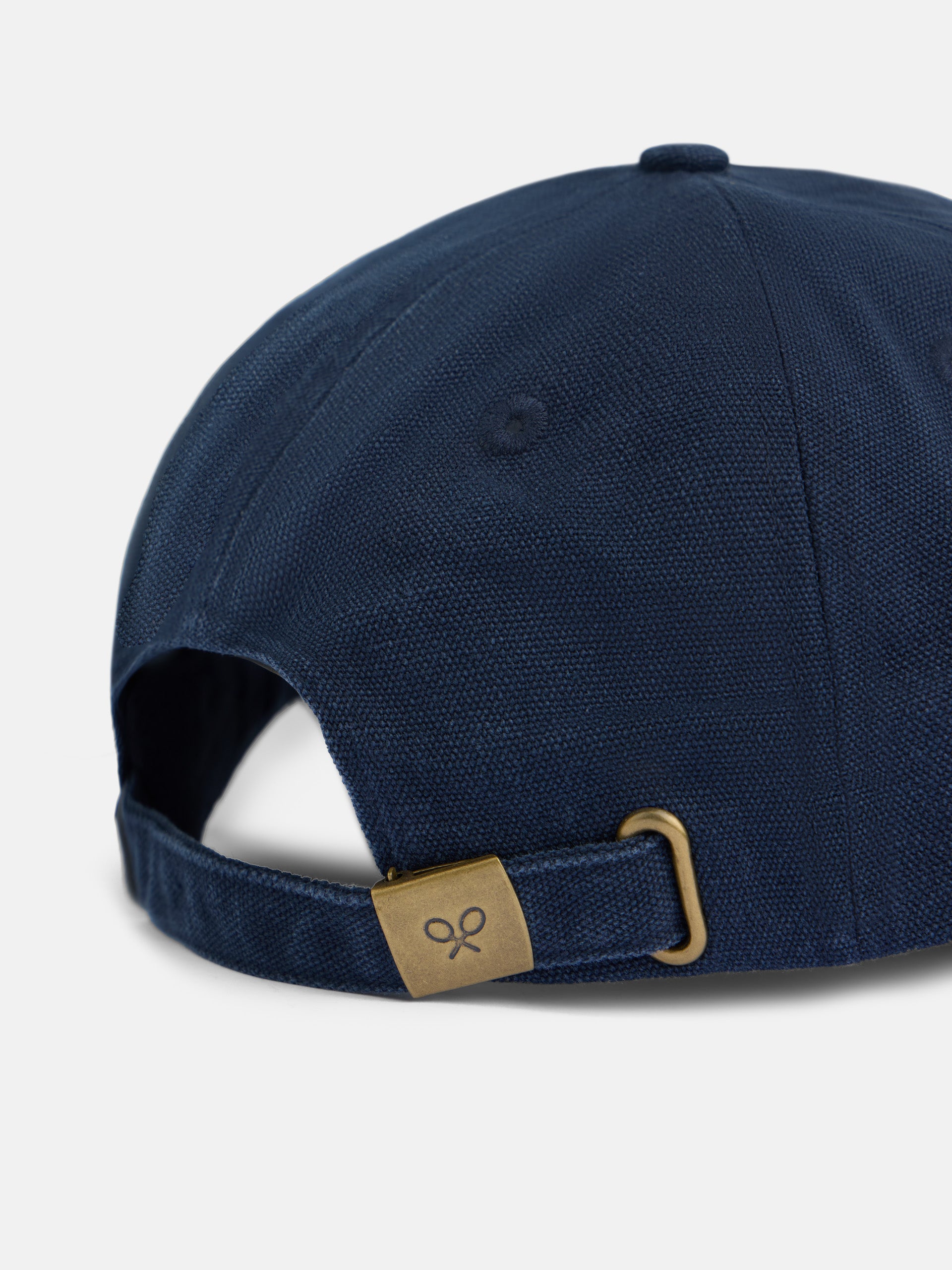 Gorra silbon lavada azul marino