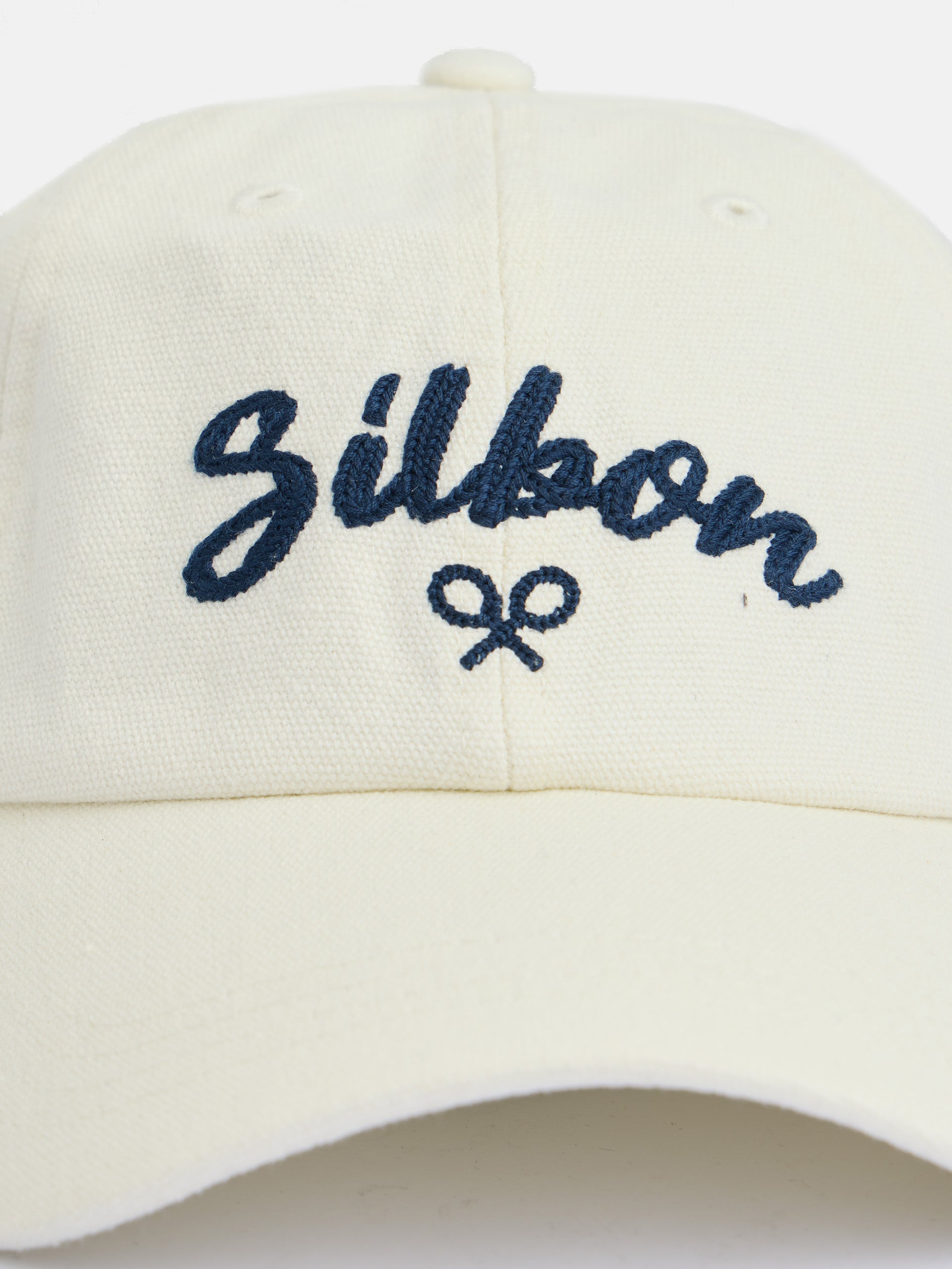 Gorra silbon lavada beige claro