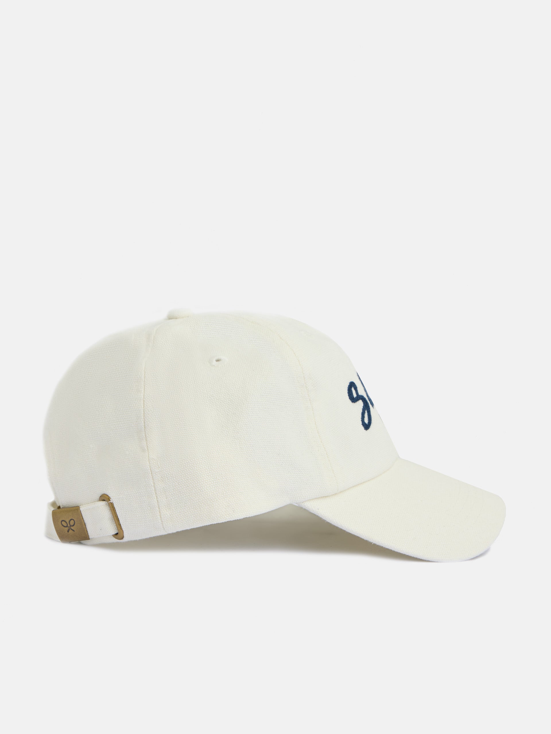 Gorra silbon lavada beige claro