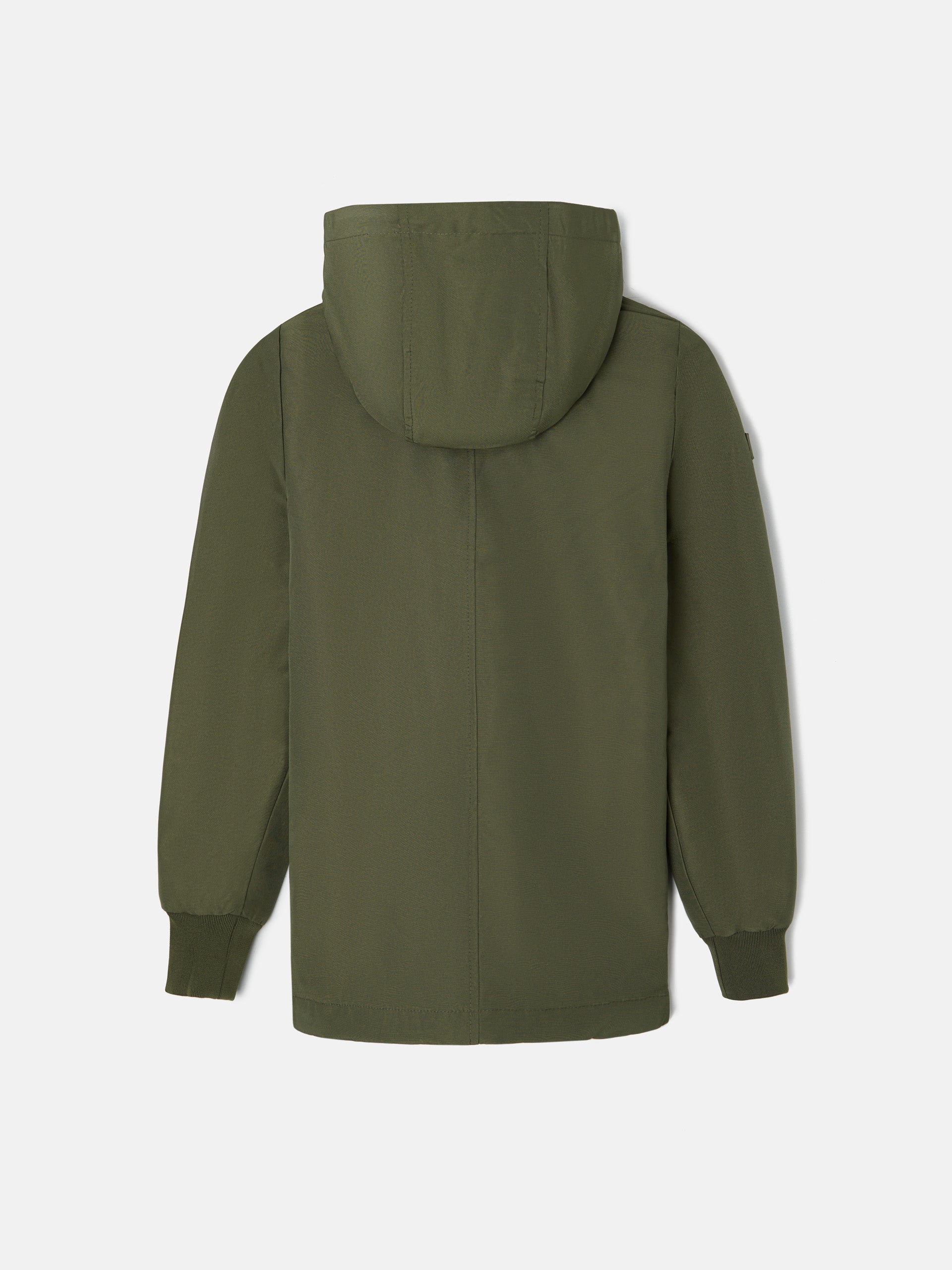 Parka tecnica kids capucha verde