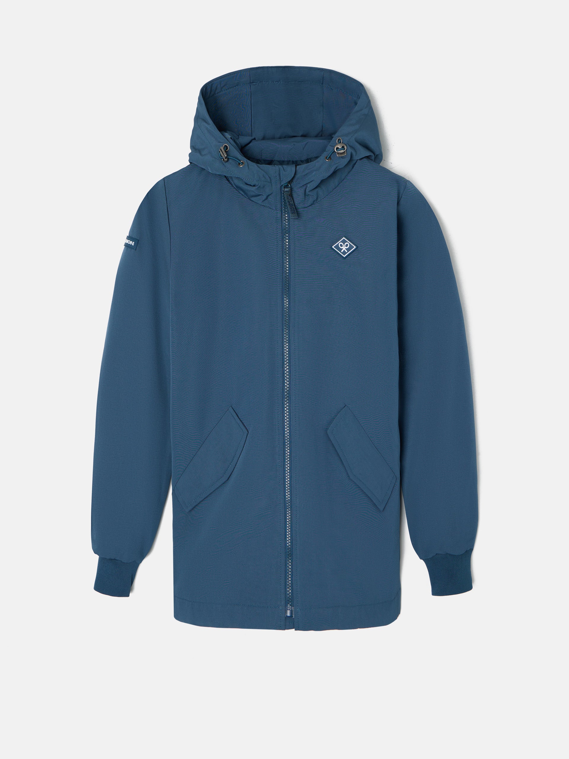 Parka tecnica kids capucha azul