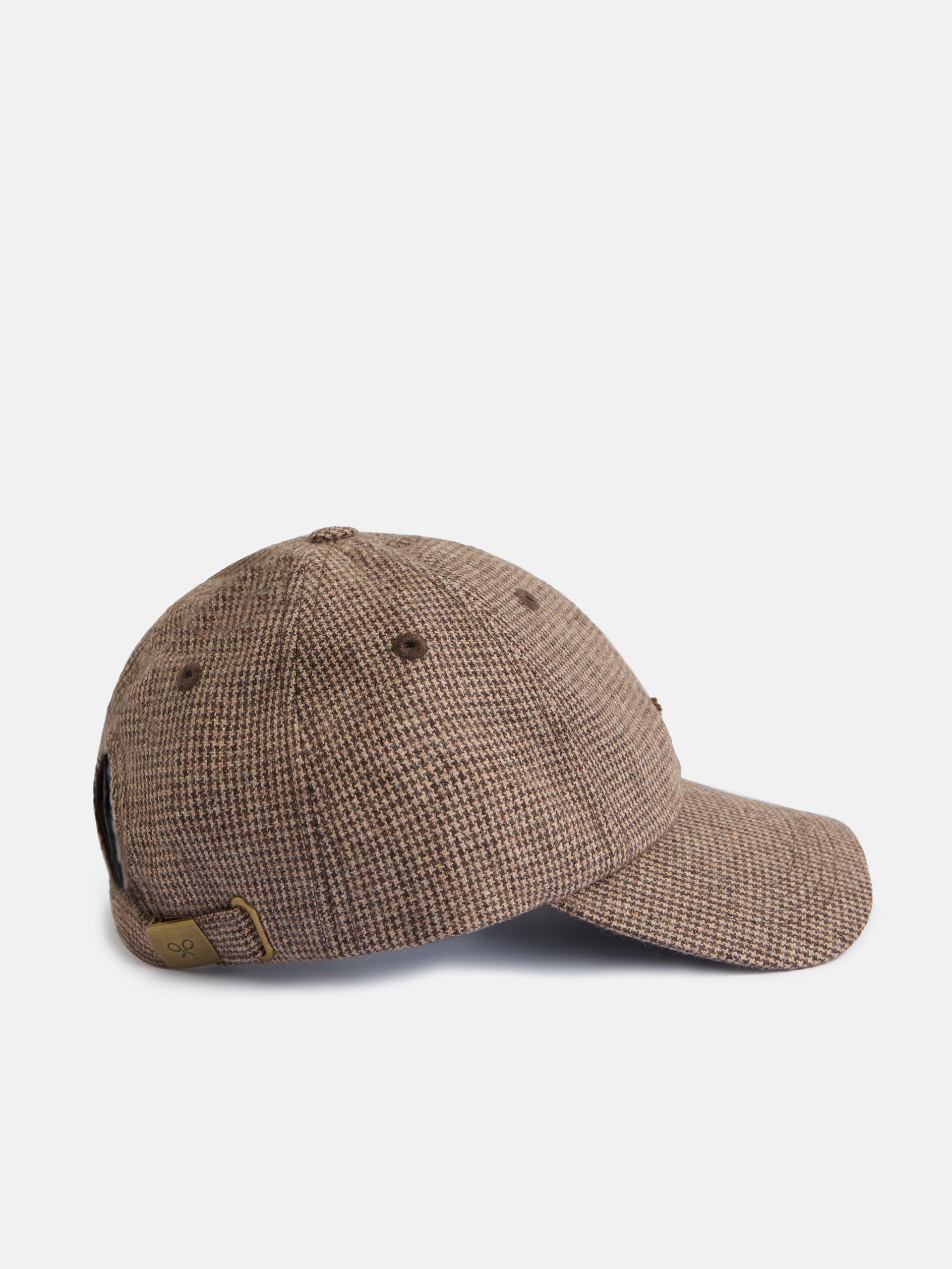 Gorra pata de gallo marron