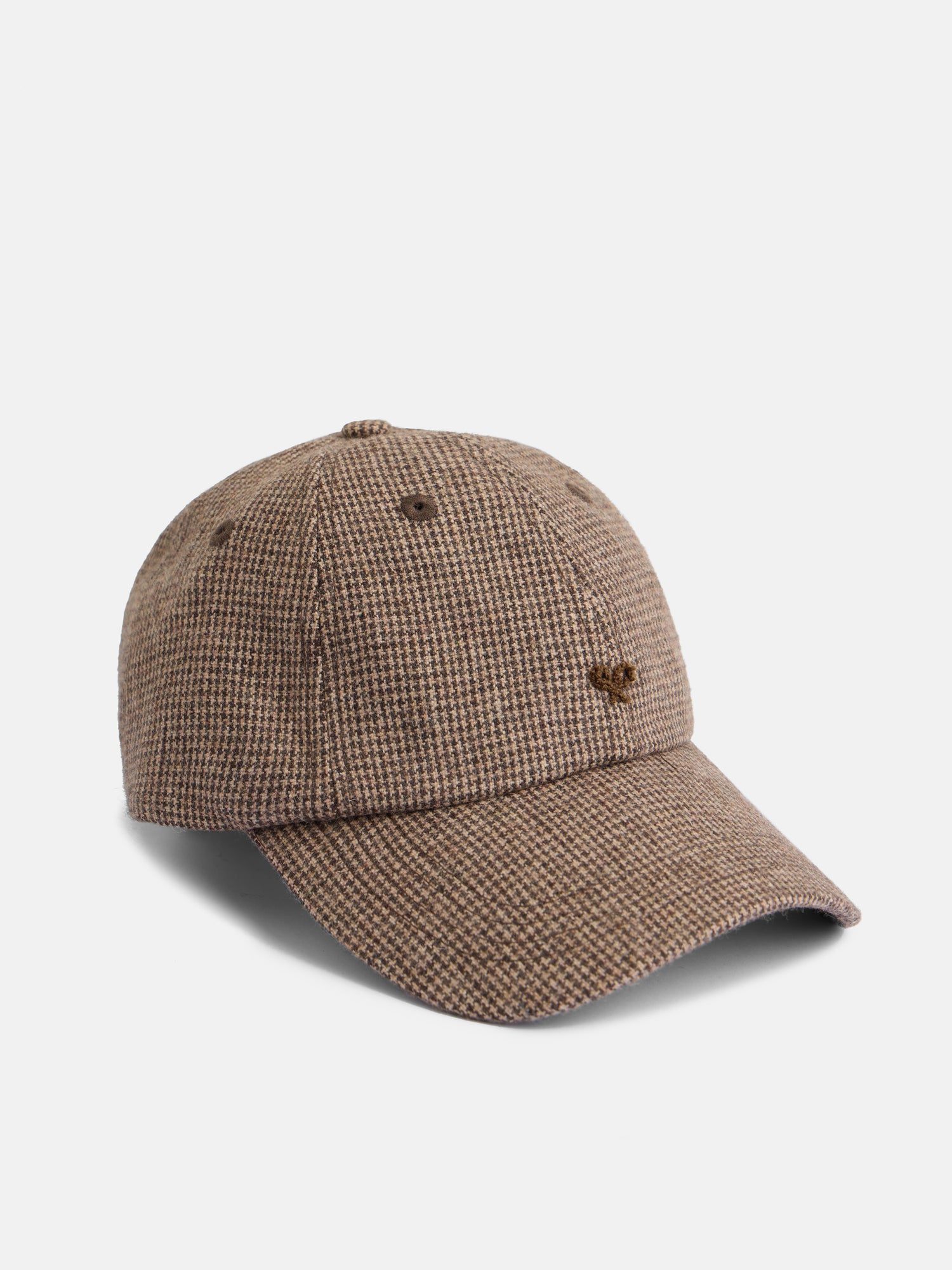 Gorra pata de gallo marron