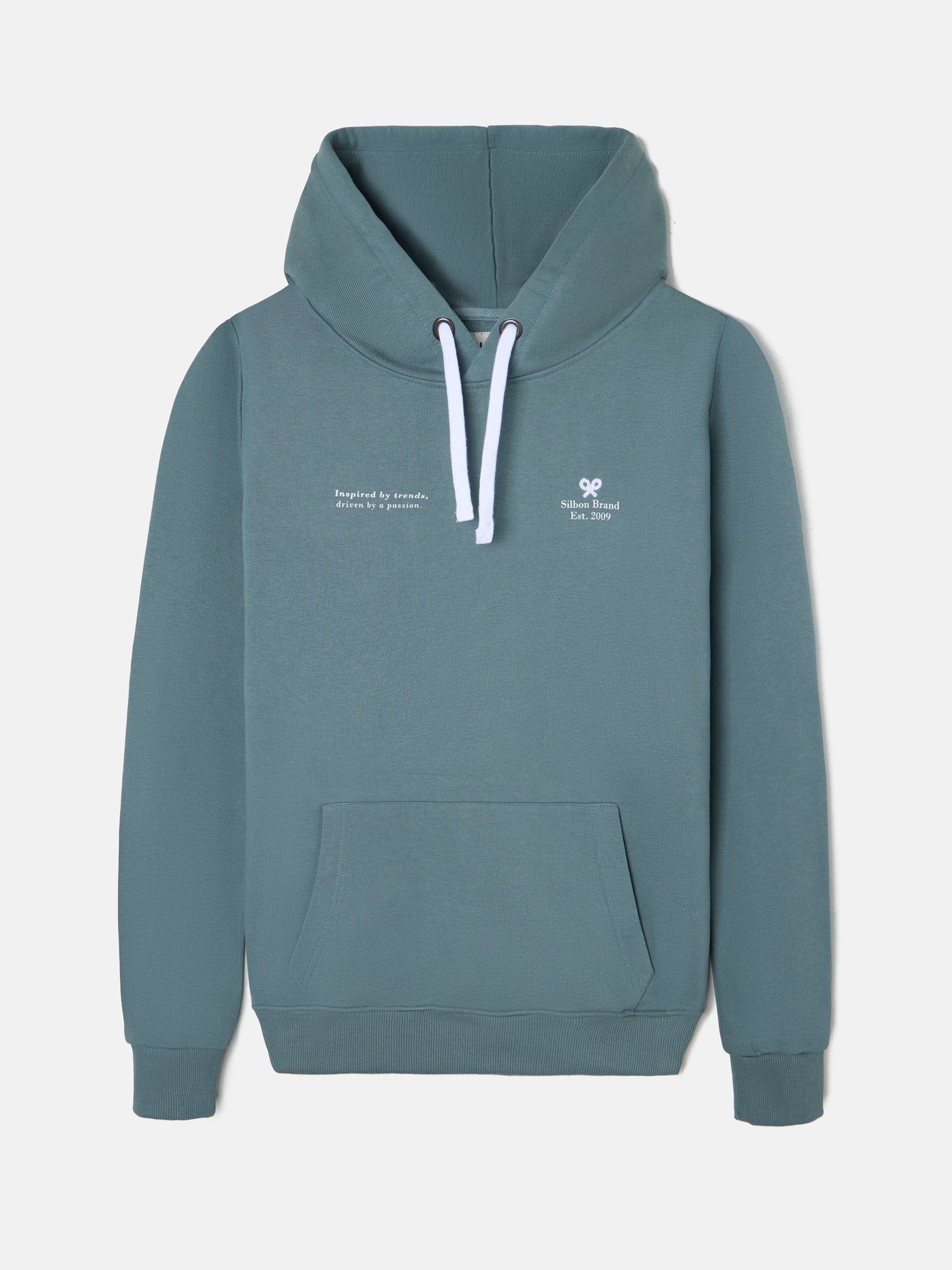 Sudadera hoodie silbon brand petroleo