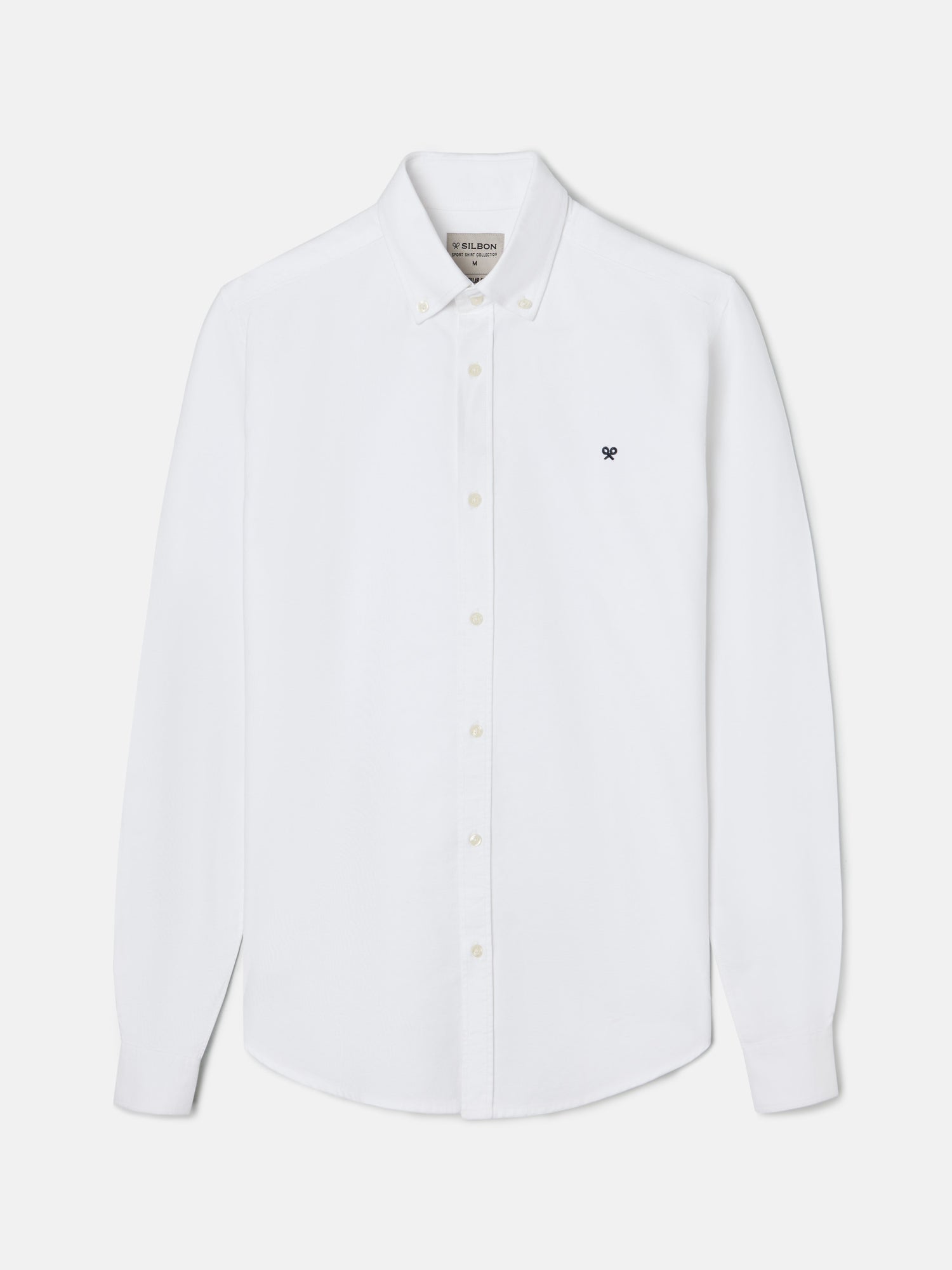 Camisa sport oxford regular fit blanca