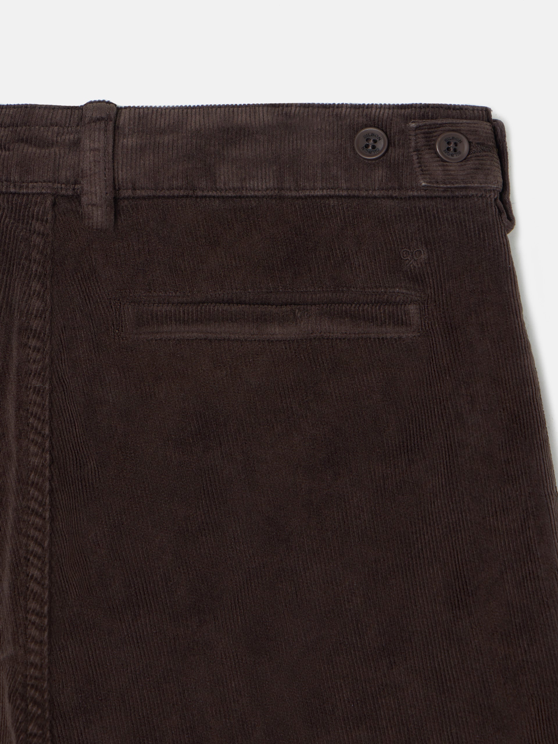 Pantalon sport chino pana marron