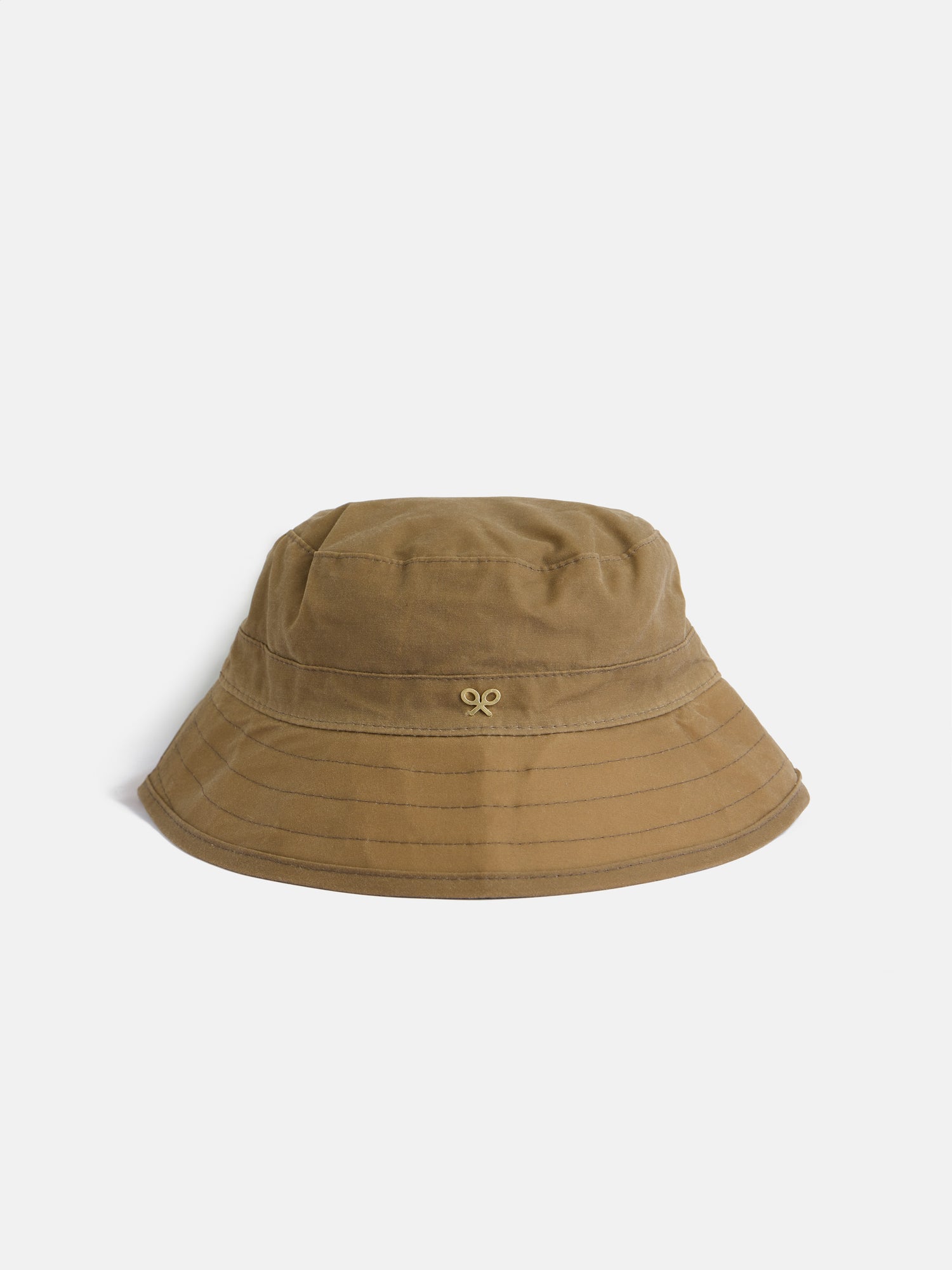 Bucket hat encerado camel