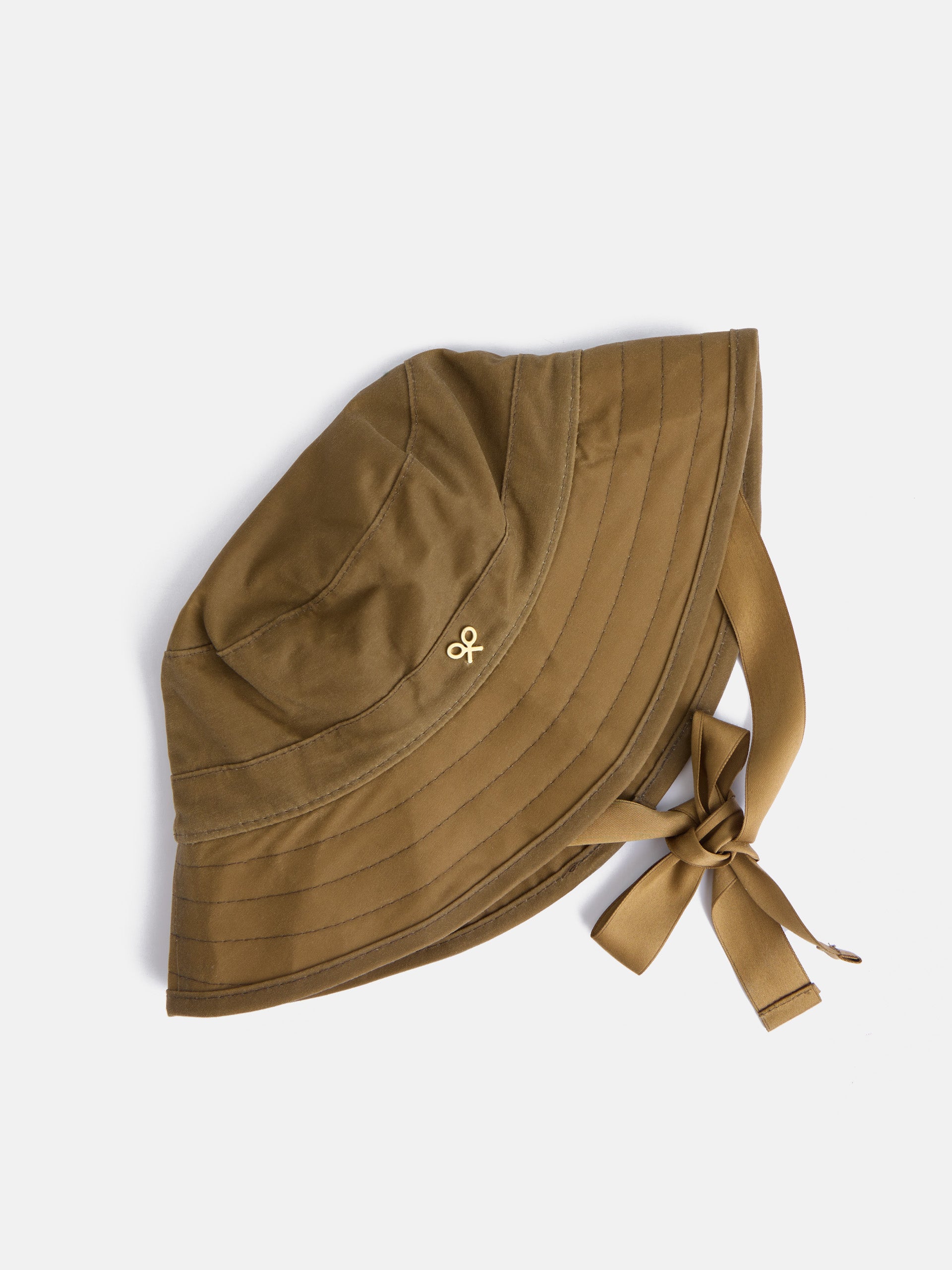 Bucket hat encerado camel