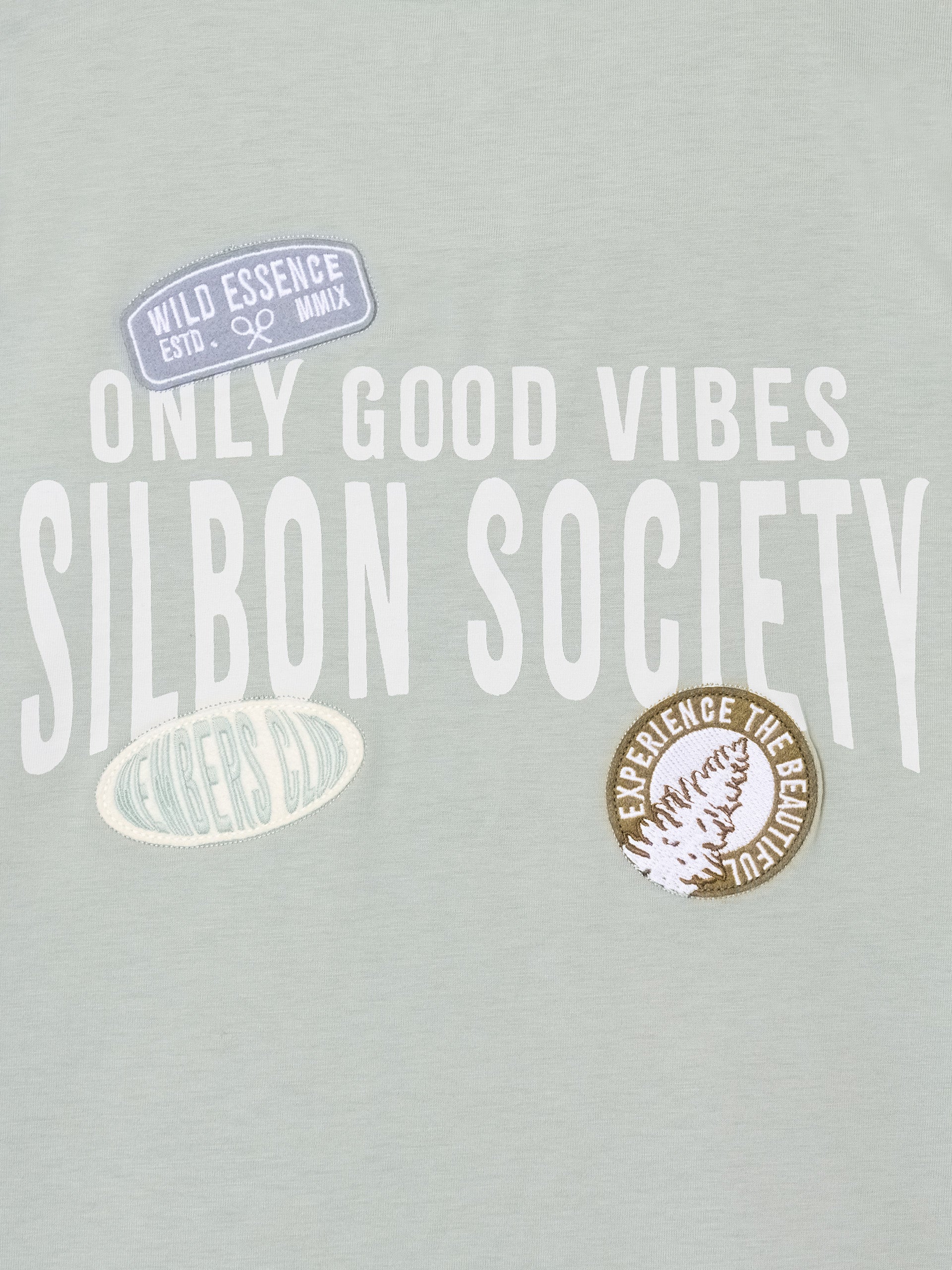 Camiseta silbon society verde