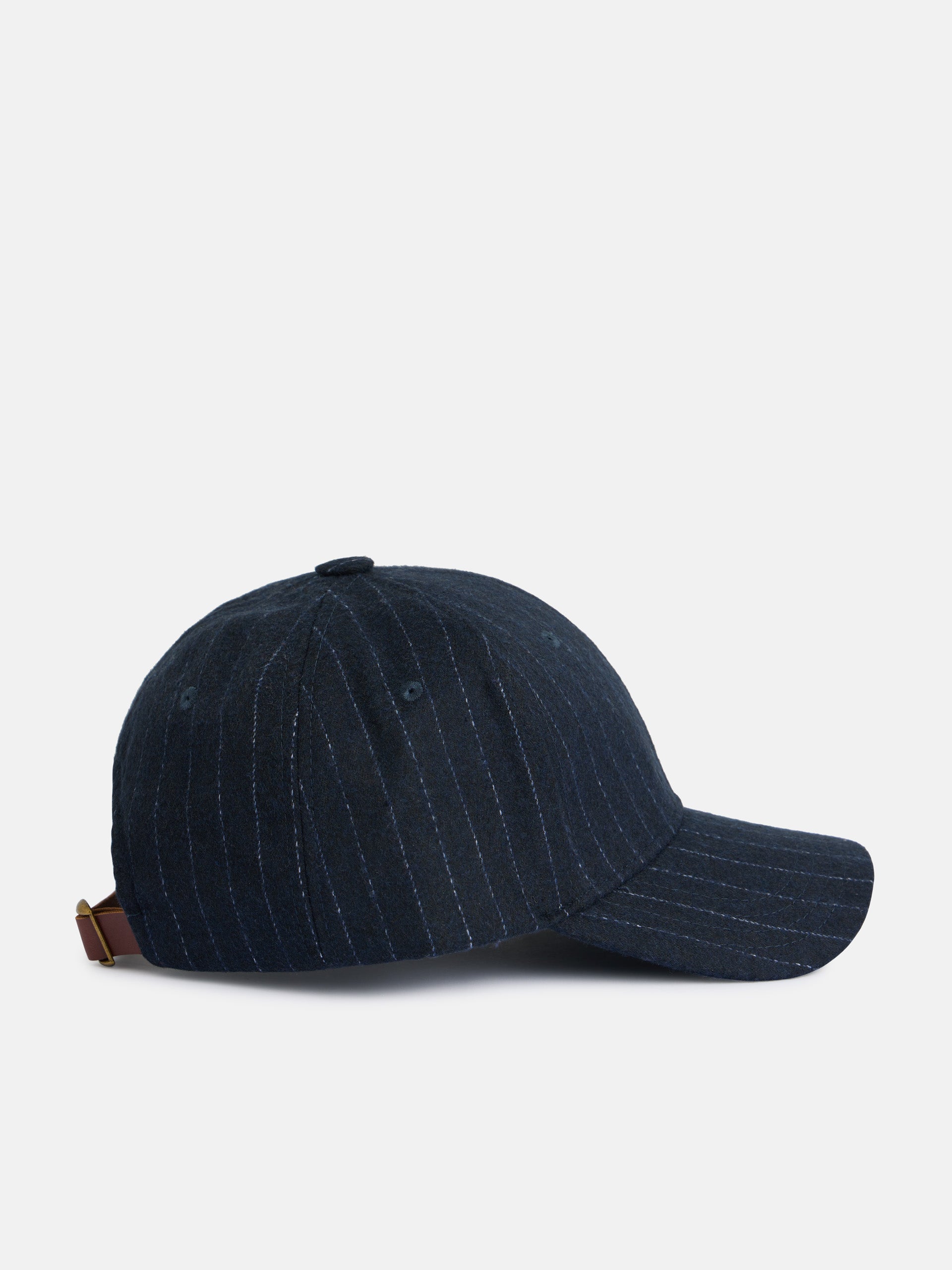 Gorra unique raya diplomatica azul marino