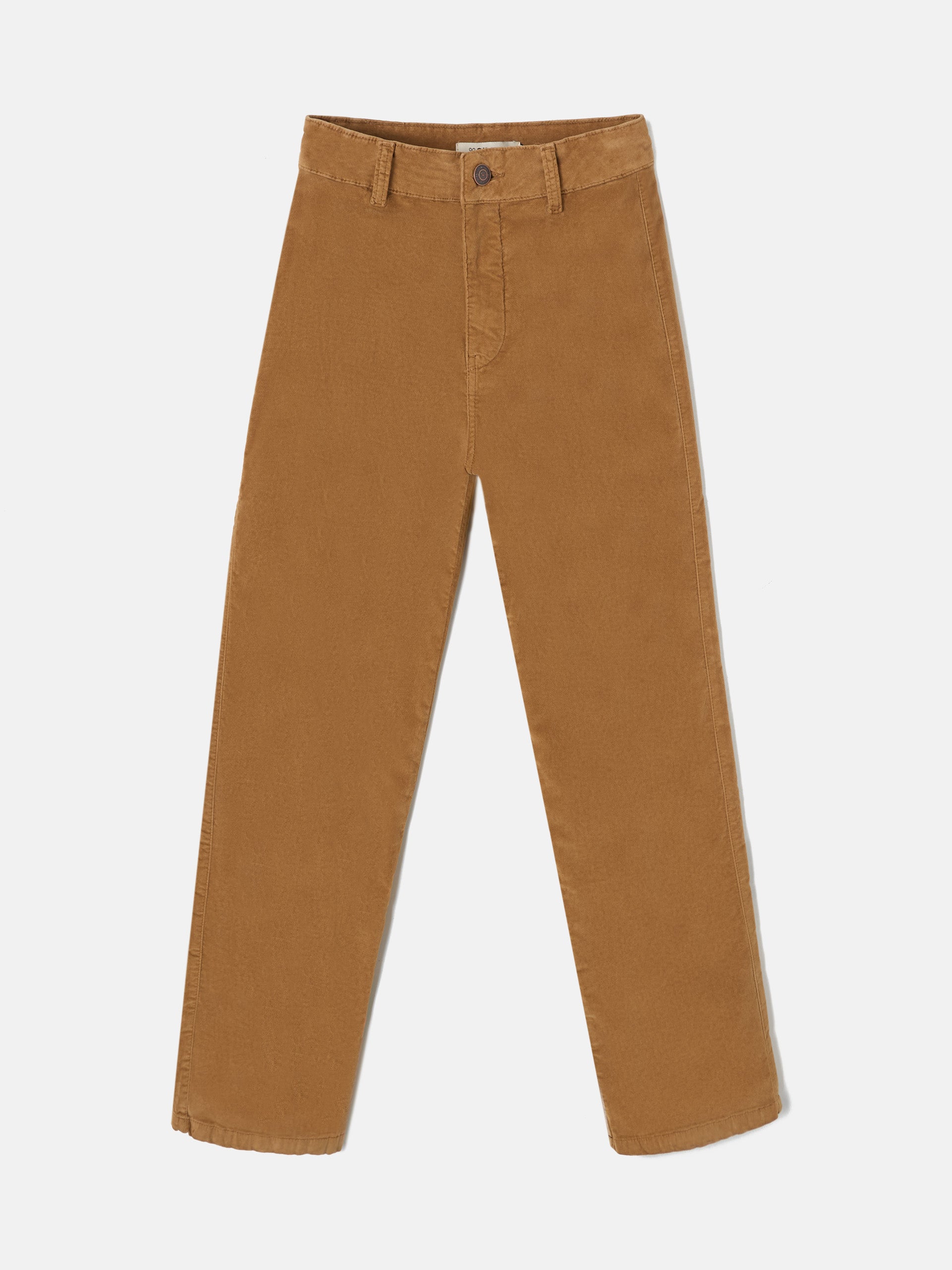 Pantalon culotte velvet trabilla caramelo