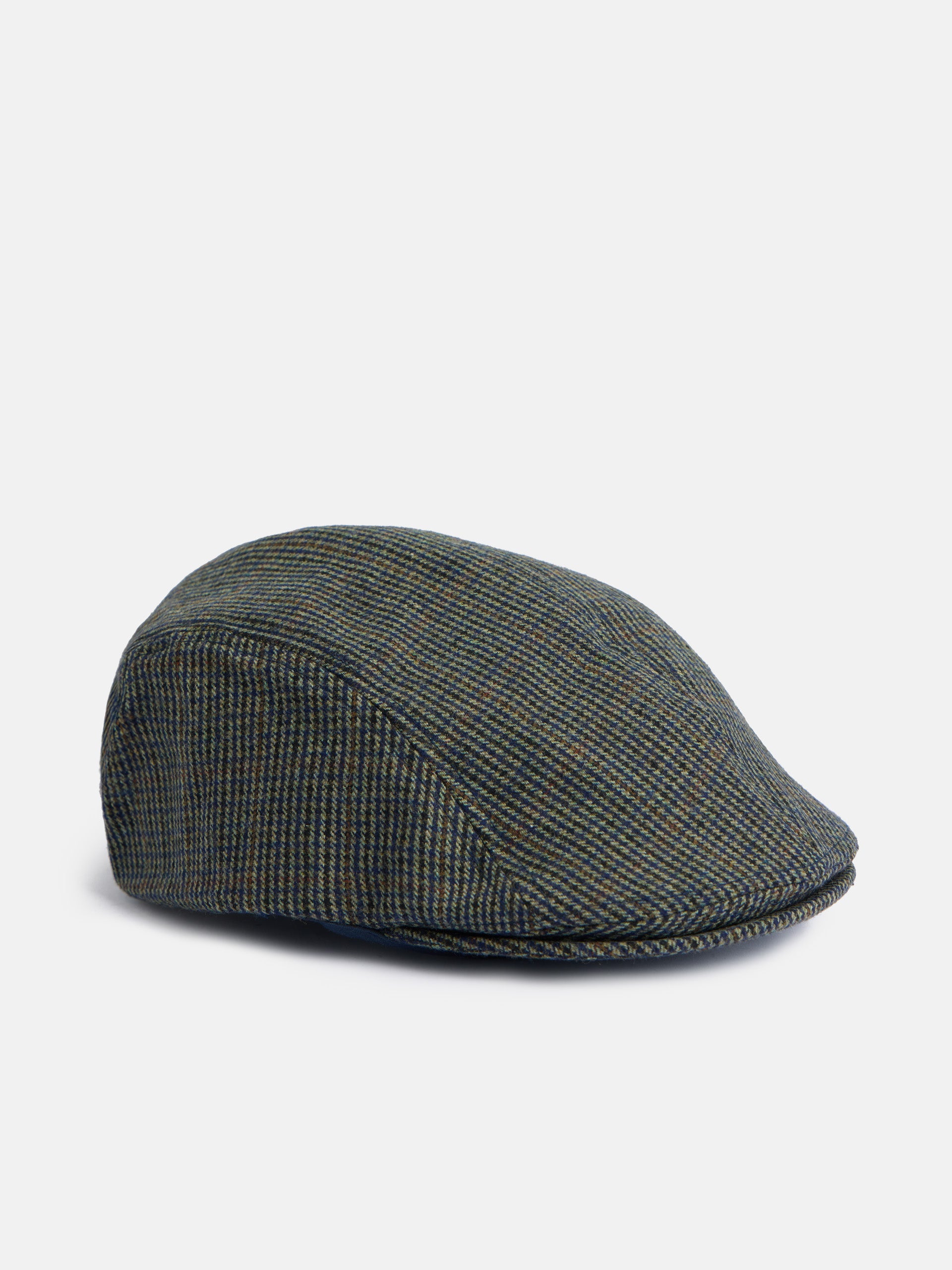 Gorra clasica silbon pata de gallo verde