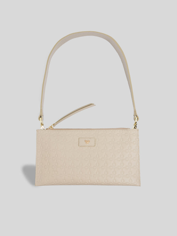 Bolso silbon piel beige