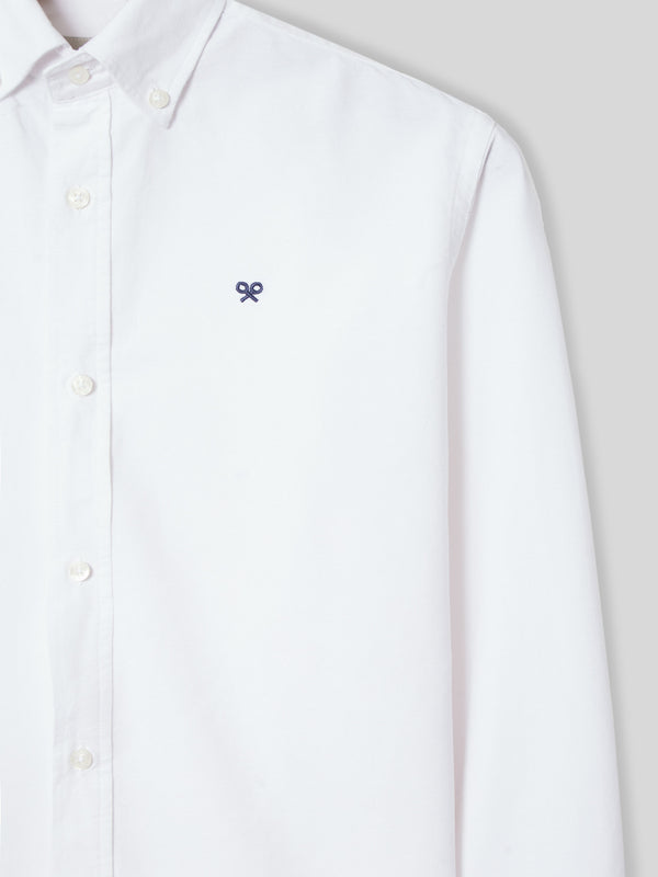 Camisa sport oxford blanca