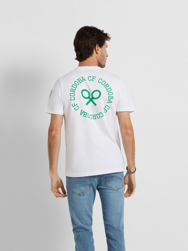 Camiseta circulo CCF blanca